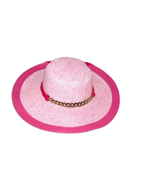 Women's hat with chain