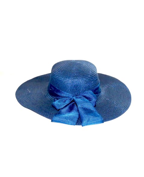 Women's hat with ribbon