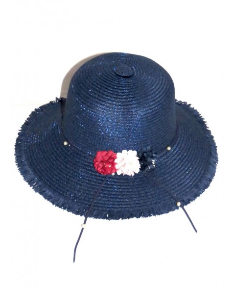 Women's hat with flowers