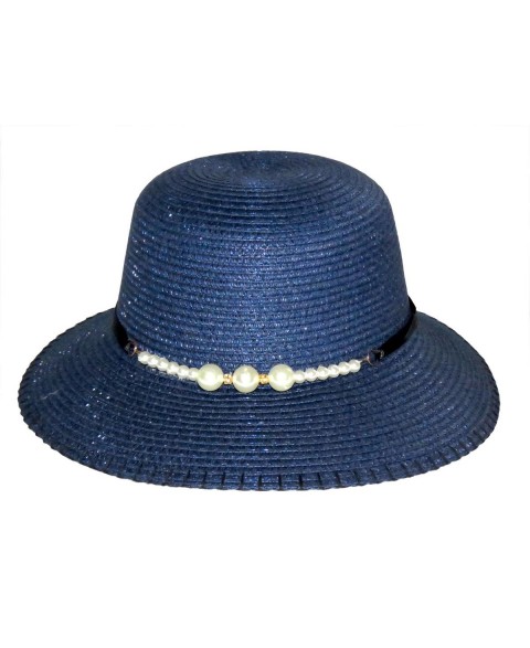 Women's hat with pearls