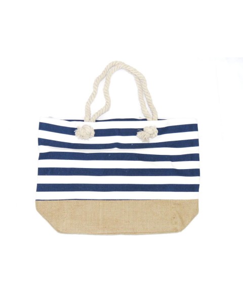Striped beach bag 77211