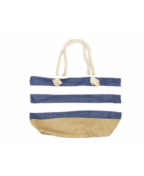 Striped beach bag 72110