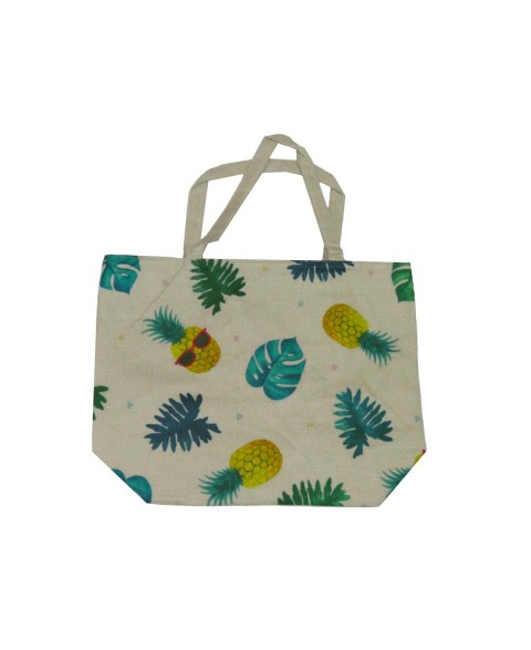 Beach bag with pineapple