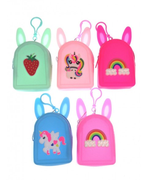 Keychains rubber wallets...