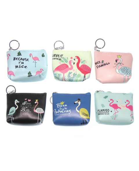 Keychain wallet mix designs...