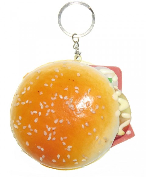 Burger keychain