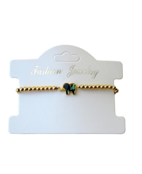 Elephant bead bracelet