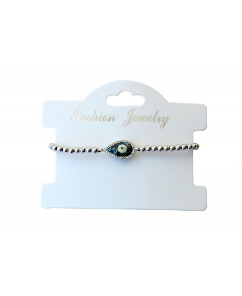 Bead bracelet with tear