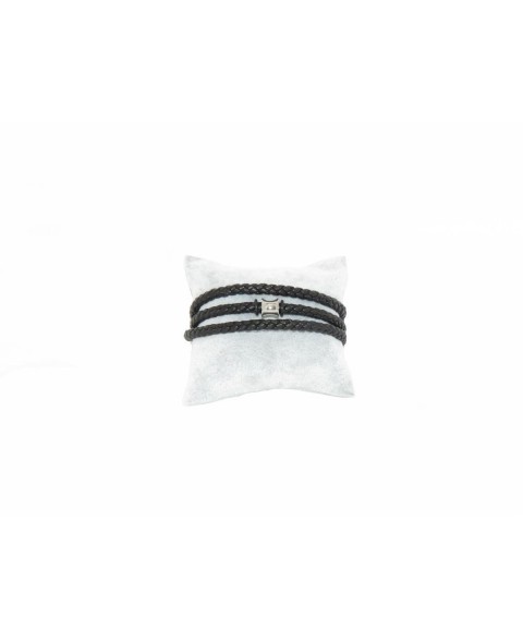 Men's bracelet with steel...