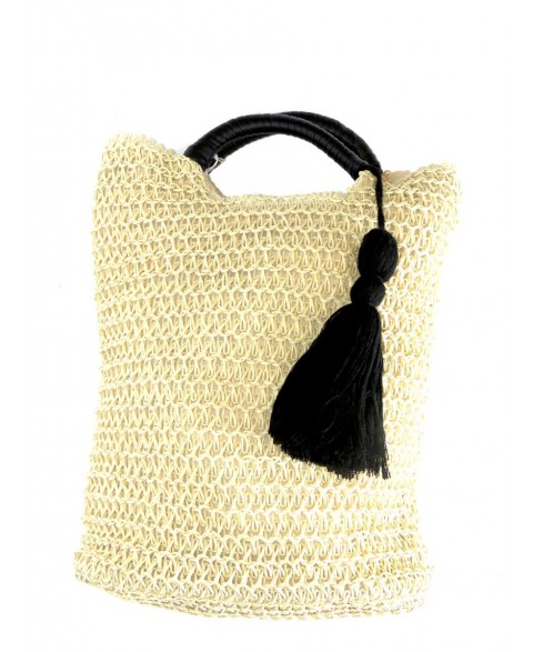 Women's rayon bag with tassel