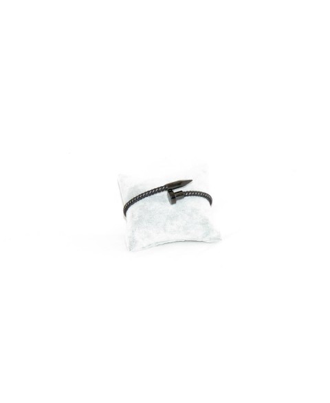Men's nail bracelet with...