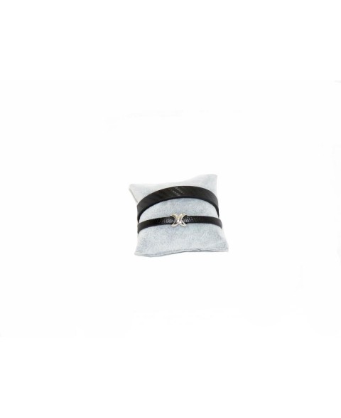 Men's bracelet with steel...