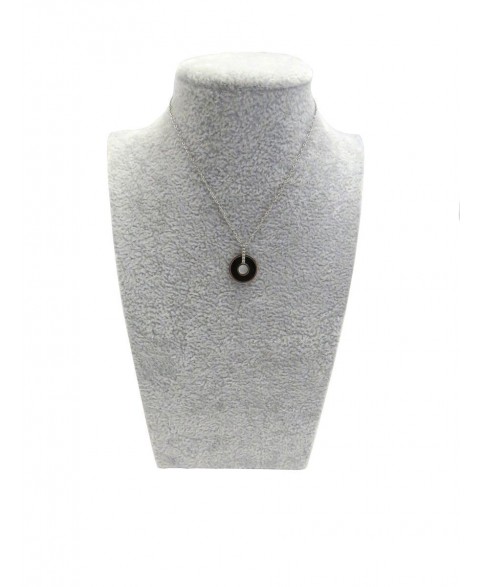 Women's necklace with hoop...
