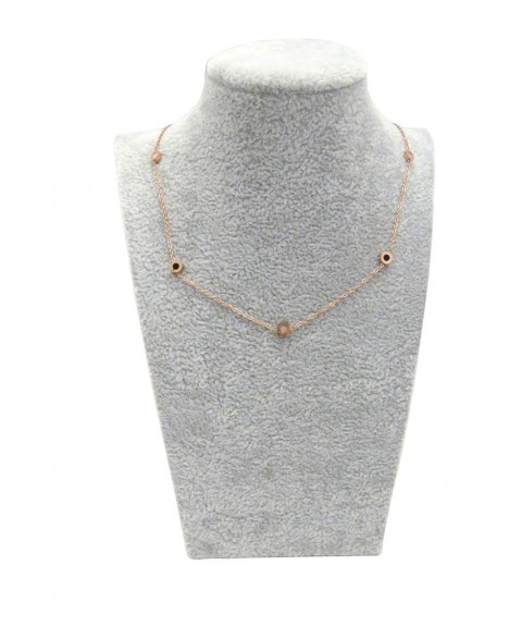 Women's necklace with black...