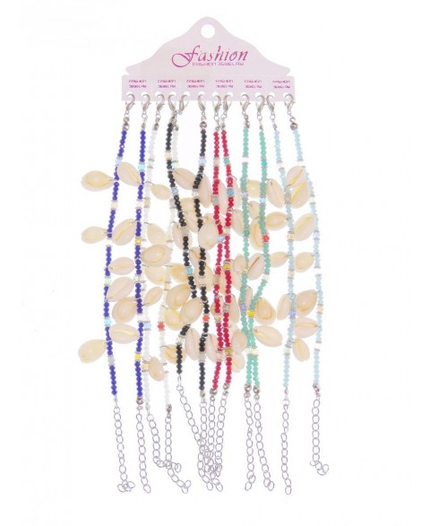 Bracelet with shells chain