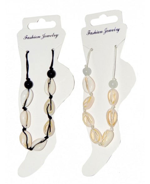 Foot bracelet shells mix...