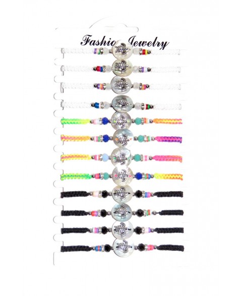 Female turtle bracelet on a...